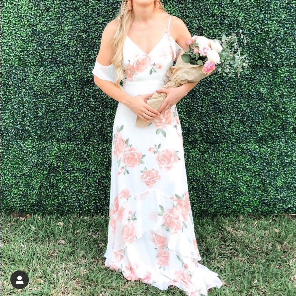 Floral Maxi Dress Lulus
